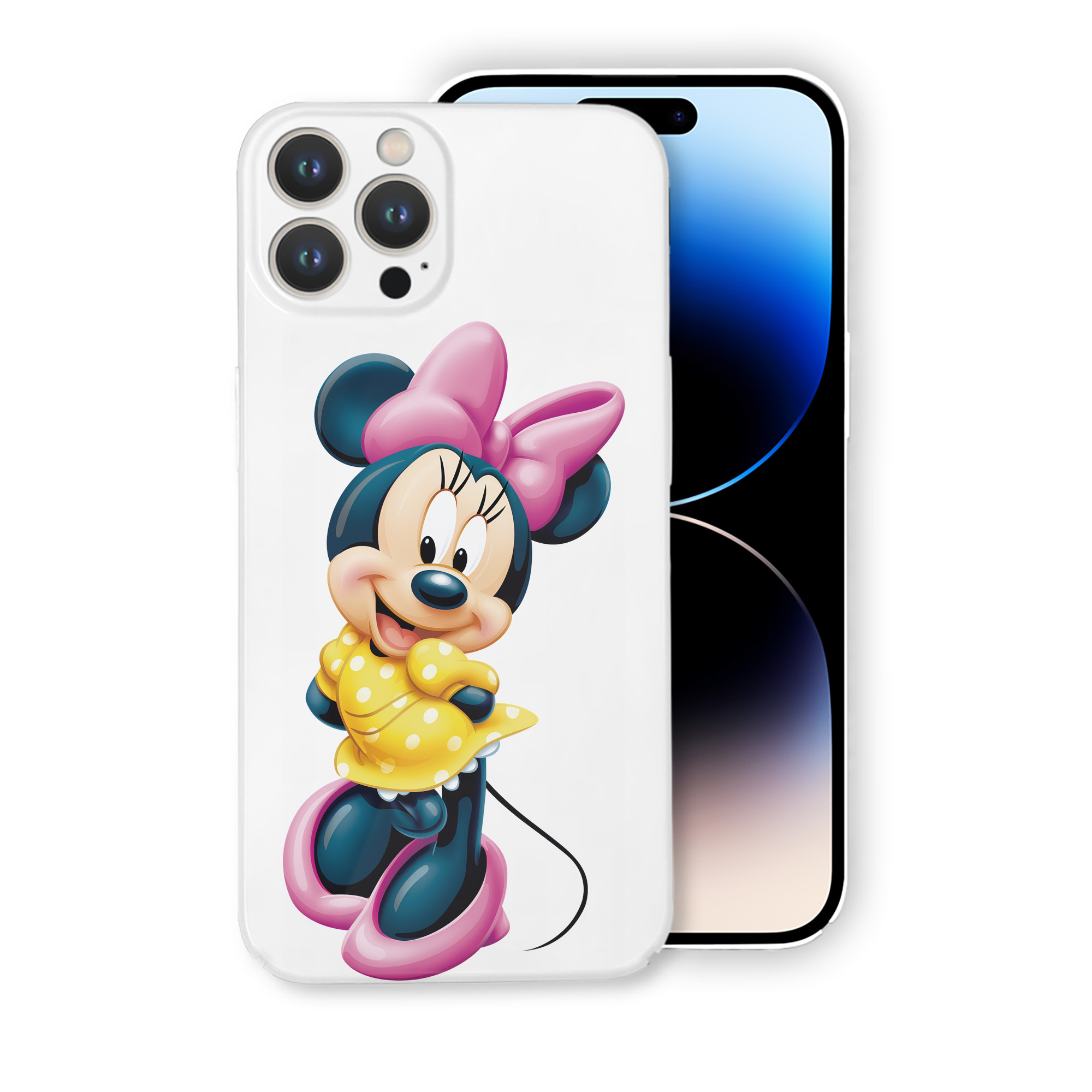 （画像用） ミッキーマウス Mickey Mouse 【iPhone 14シリーズ対応】ハードケース
